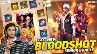 I Got BloodShot Senior Bundle From New Incubator Royale At Garena Free Fire 2020
