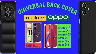 Oppo universal back cover/realme universal back cover list 2025