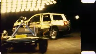 SUV Side Impact Crash Test