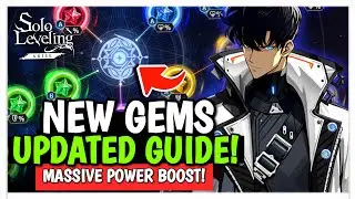UPDATED ULTIMATE GEMS GUIDE! YOU ARE LOSING DAMAGE BECAUSE OF THIS - Solo Leveling: Arise