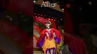 【Before After】写真の現像前と後 #shorts #photography #weddingphotography #disney #disneyparks #ディズニーダンサー