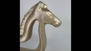 Modern Gold Horse Ceramic Art Sculpture/ Home Decor- Apropos Portugal 15