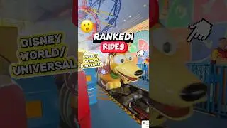 РЕЙТИНГ ЛУЧШИХ аттракционов Disney World и Universal! 😮🎢 (Лучшие аттракционы и аттракционы)