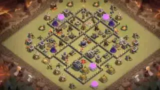 1 star th9 war base 2016