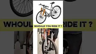 The Craziest Front Suspension You&rsquo;ve Ever Seen on a Bike! #Shorts