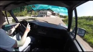 Test porsche 911 3.2 col faucille avec amortisseurs neufs (enfin !...)
