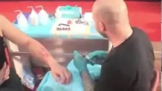 Mike Rubendall & Chris O'Donnell   Tattooing in Beijing pt 1