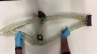 3D Printed Fiber Frame BMX