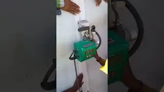 welding of waterproofing HDPE membrane #civilengineering #shorts @ttl-trytolearn