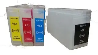 hp 950  cartuchos rellenables con chip reseteable
