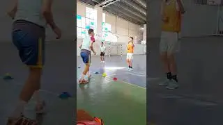 training #handball  #handballtraining tir et croisement