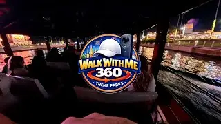 Halloween Horror Nights 34 (2025) - Boat Ride to Universal Studios | POV 360° 4K | VR & YouTube TV