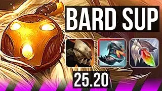 BARD & Xerath vs MILIO & Aatrox (SUP) | 46k DMG | EUW Master | 25.20
