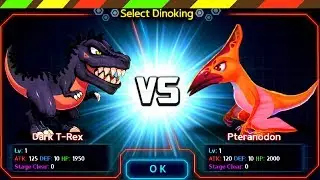 DINO KING #03: Dark T-Rex VS Pteranodon - DinoBot | DCTE VN