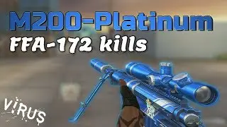 M200 Cheytac - Platinum | FFA 172 Kills