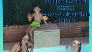 Despedimos el verano con una buenísima fidegua😍