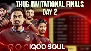 Thug Invitational FINALS DAY 2 Standings #thuginvitational #gaming #bgmihighlights