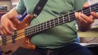 bass cover :  texas   i don't want a lover