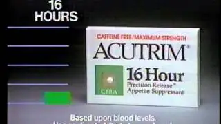 Acutrim Commerical 1986