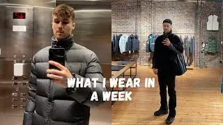 What I wear in a week.
