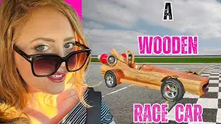 A Race Car Made Of Wood ---The Cedar Rocket
