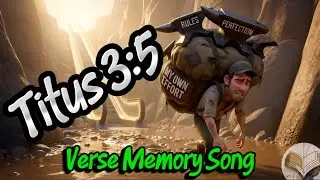 He Saved Us! - Titus 3:5 - Bible Verse Memory Song for Kids   ANIMATED