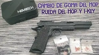 UpGrade Rossi 1911 - Cambiando Goma, Rueda y I-Key Del HopUp - #airsoft #upgrades #rossi1911