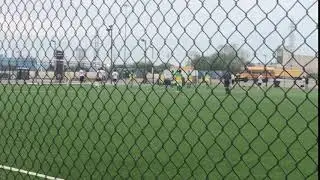 Jack Finnegan#10-Free kick at Toyota Park playoffs
