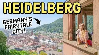 Heidelberg: Germany's Most ROMANTIC City! Exploring Heidelberg Castle & City | Germany Travel Vlog