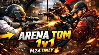 Random Player Challenged Me 😱 | BGMI Arena TDM 1v1