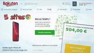 O&ugrave; peut t'on revendre un smartphone &agrave; bon prix sur internet ? (Avec Rakuten, Easycash et autres...)
