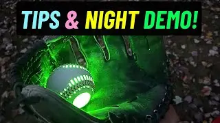 Spark Catch Glow in the Dark Baseball - the Perfect Gift for Boys!