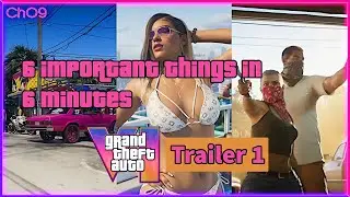 6 Important Things from GTA 6 Trailer in 6 Minutes