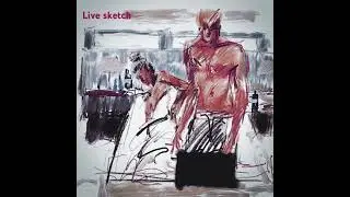 Live sketch using @P@Procreateart #artist #artwork #artshorts