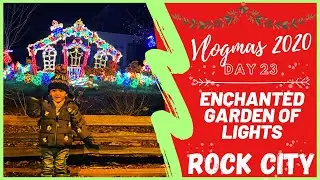 Enchanted Garden of Lights at Rock City | VLOGMAS 2020 DAY 23 | Kalishenanigans