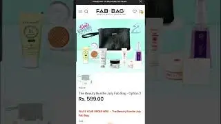 Fab Bag July 2022 Bundle selections