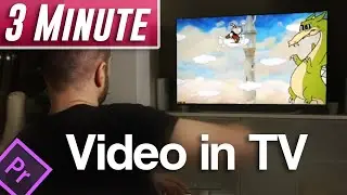 Как заменить эффект на экране телевизора | Учебное пособие по Premiere Pro