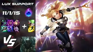 SUPPORT Lux vs Pyke - EU Grandmaster Patch 14.16