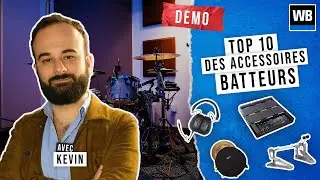 Le meilleur top 10 des accessoires pour batteurs ?!
