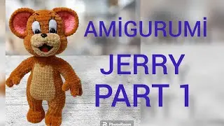 АМИГУРУМИ ДЖЕРРИ ЧАСТЬ 1 #amigurumicrochet #amigurumijerry