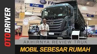 Hyundai Xcient 6x4 2018 Indonesia | First Impression | OtoDriver
