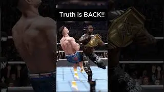 Rtruth returns and destroys John cena #wwe2k25 #wwe #wrestling #smashz