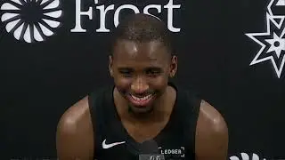 David Jones Garcia PostGame Interview | Atlanta Hawks vs San Antonio Spurs