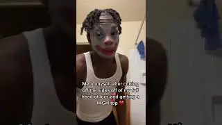 This is why you shouldnt get high top dreads😂 #shorts #viral #locs #starterlocs #dreadjourney