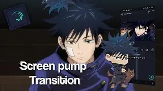 Screen pump transition | alight Motion tutorial