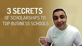 Secrets of top MBA SCHOLARSHIPS | How to get scholarship from top business school | Jatin Bhandari