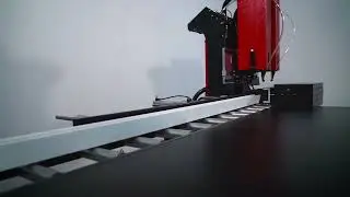 OMRM-124-2 PRO (SD206) Masina de infiletat cu 2 capete, alimentare auto profil (video #1)