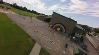 GEPRC Cinelog 30 V3 Flight Through Elementary School