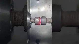 friction welding #cnc #jlccnc #cncmachining #welding #metal #asmr #sheetmetaltool