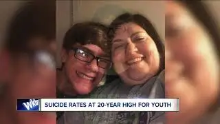 Suicide rates for teens & young adults at 20-year higho oo